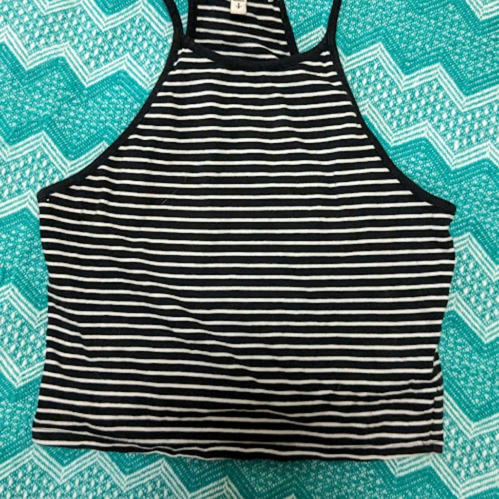 Express Stripped Crop top